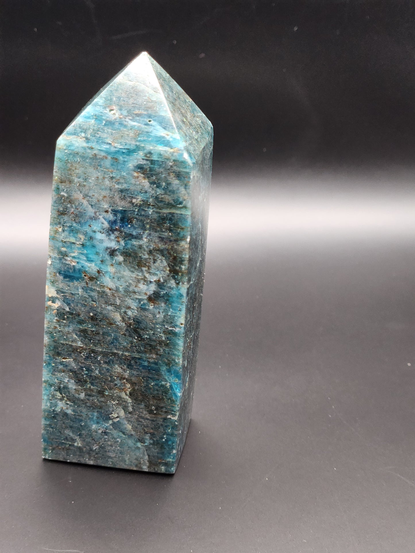 Blue Apatite Towers