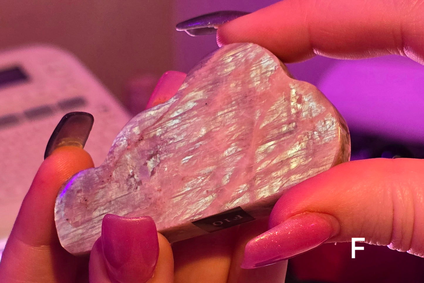 Moonstone with Sunstone Clouds