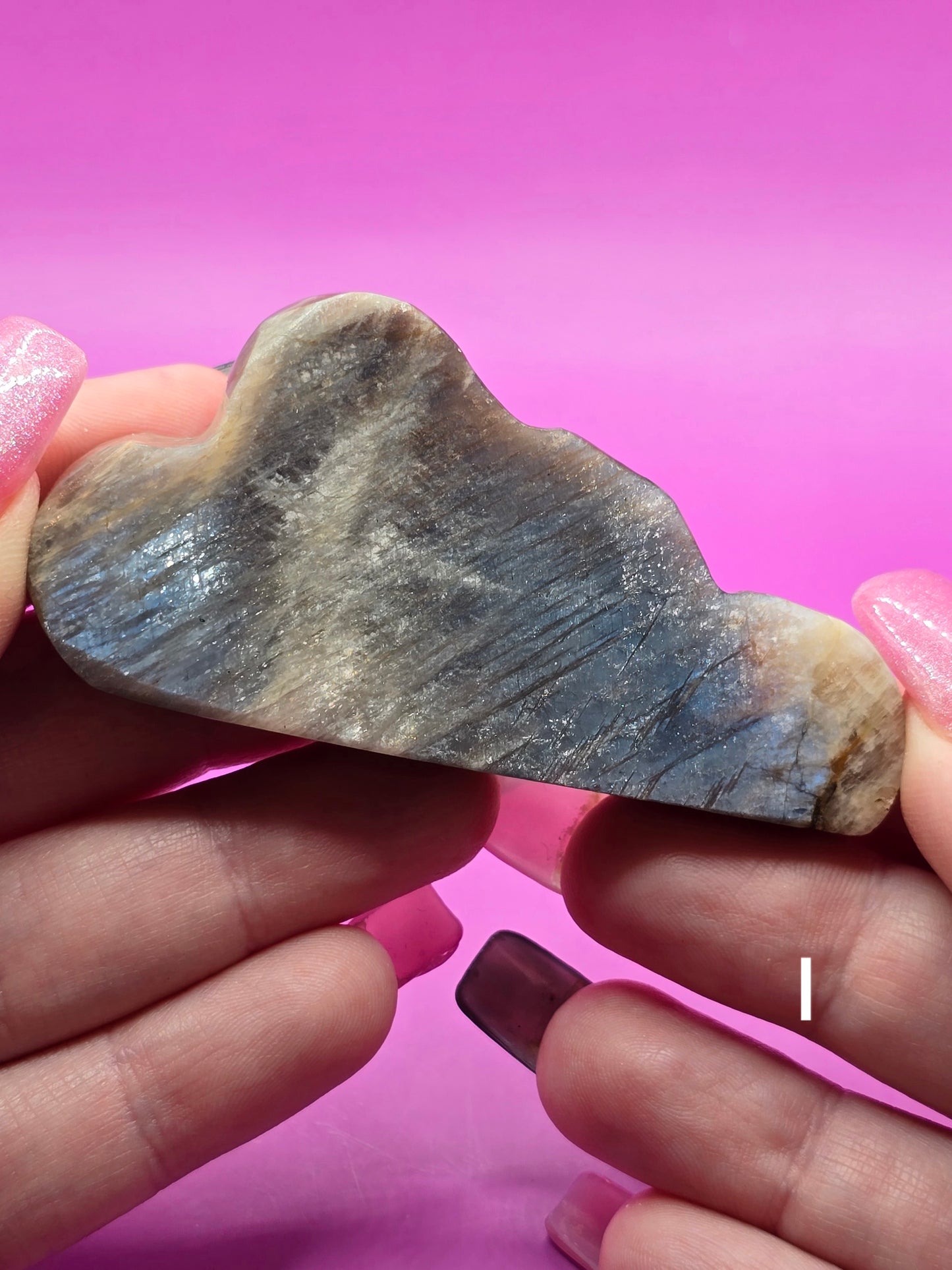 Moonstone with Sunstone Clouds