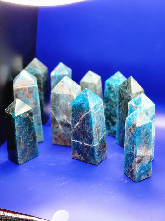 Blue Apatite Towers