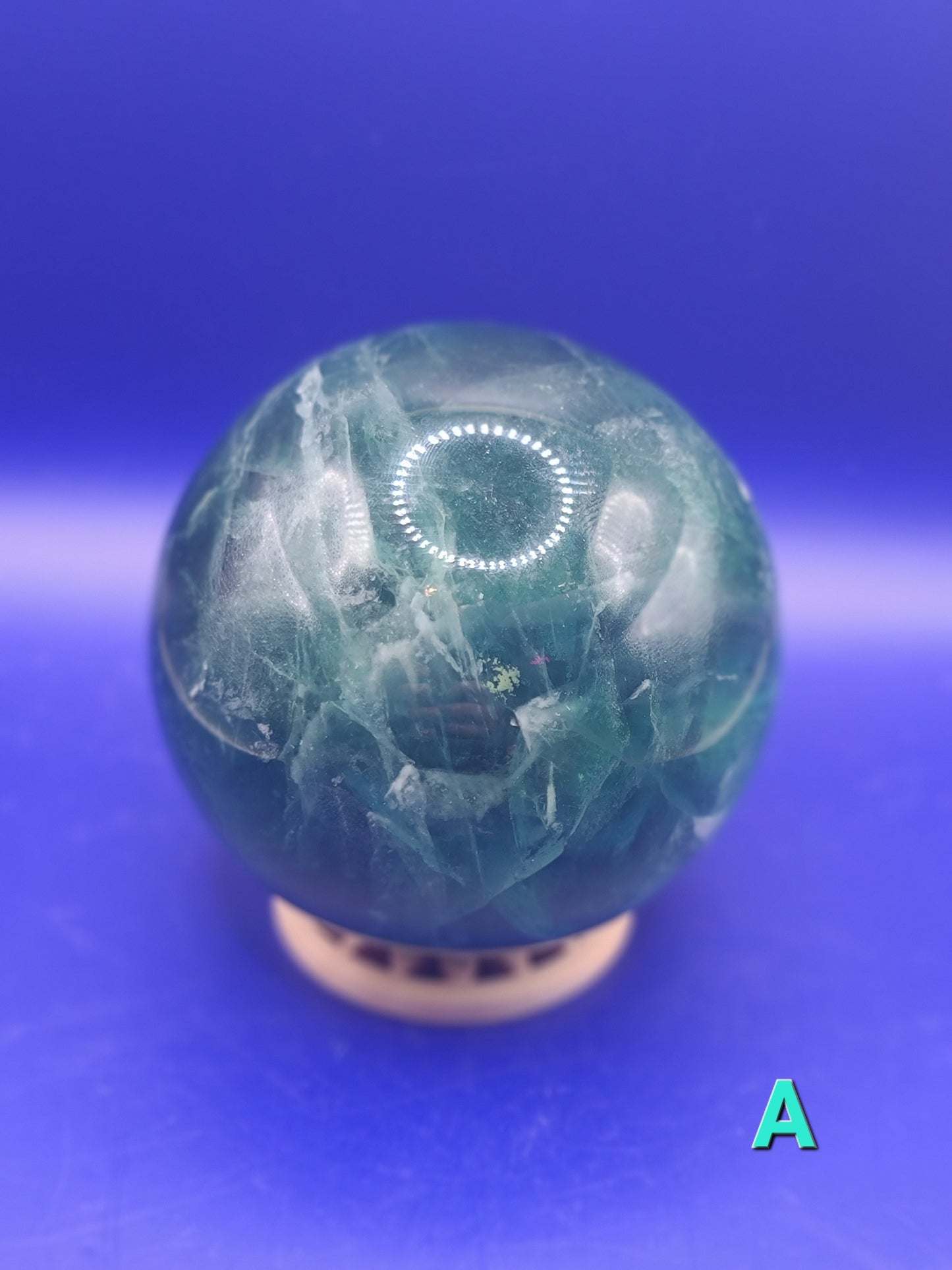 Large Green Fluorite Spheres