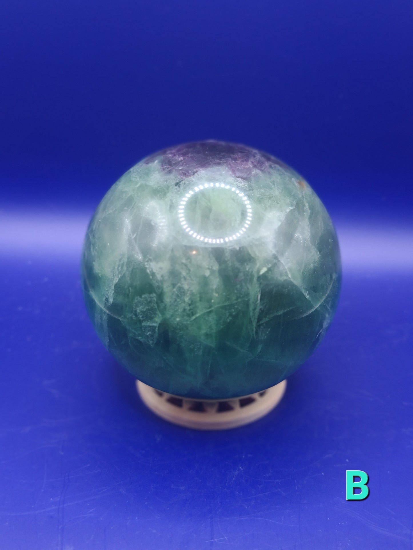 Large Green Fluorite Spheres