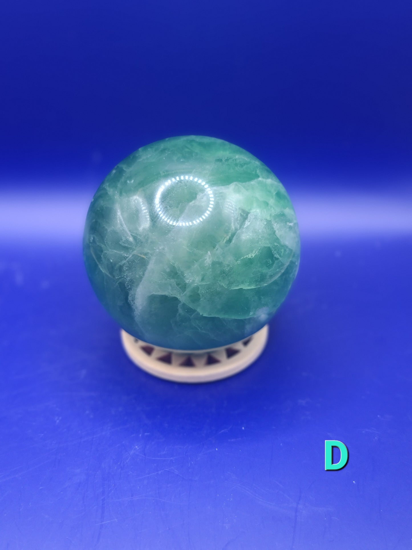 Large Green Fluorite Spheres