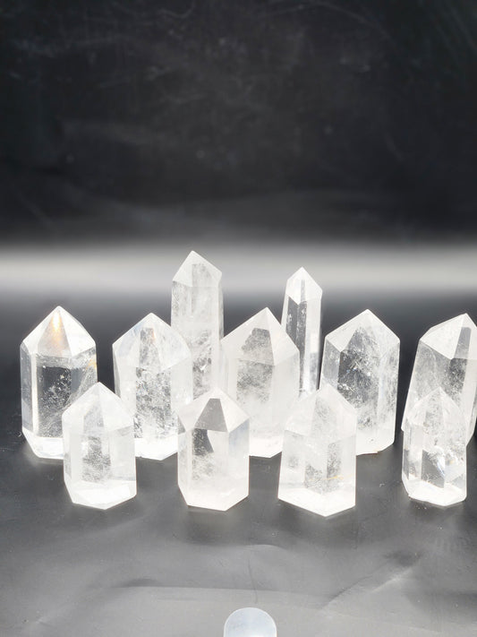 Clear Quartz Towers