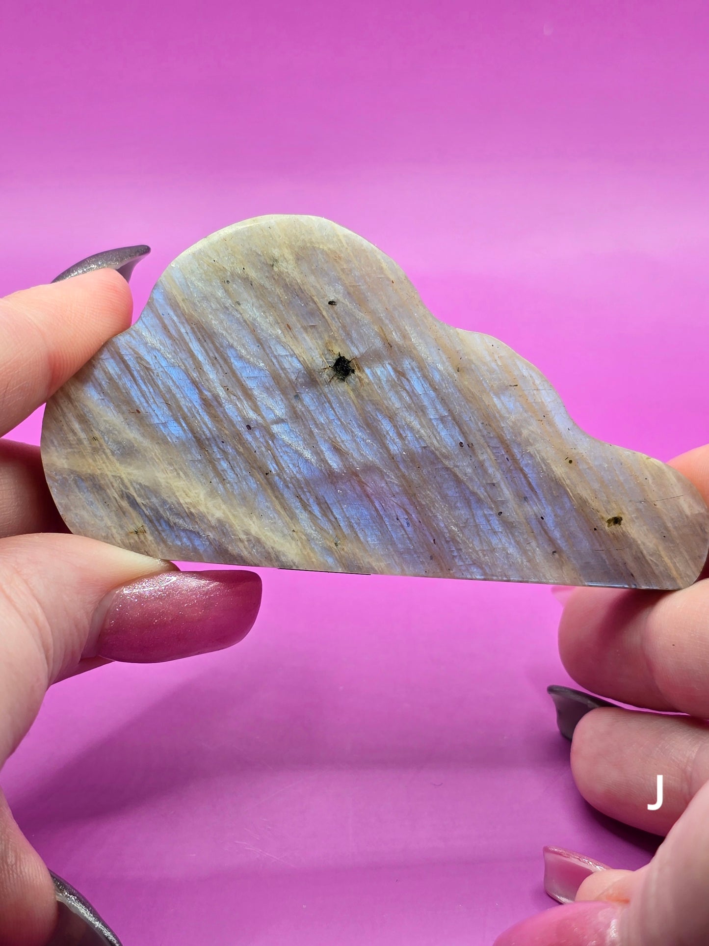 Moonstone with Sunstone Clouds
