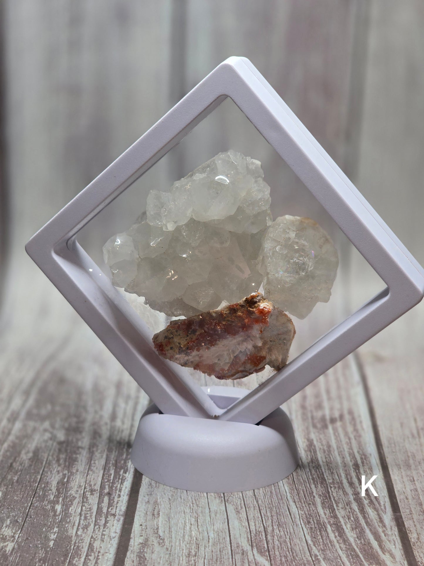 Zeolite, Blue Celestite and Vanadinite