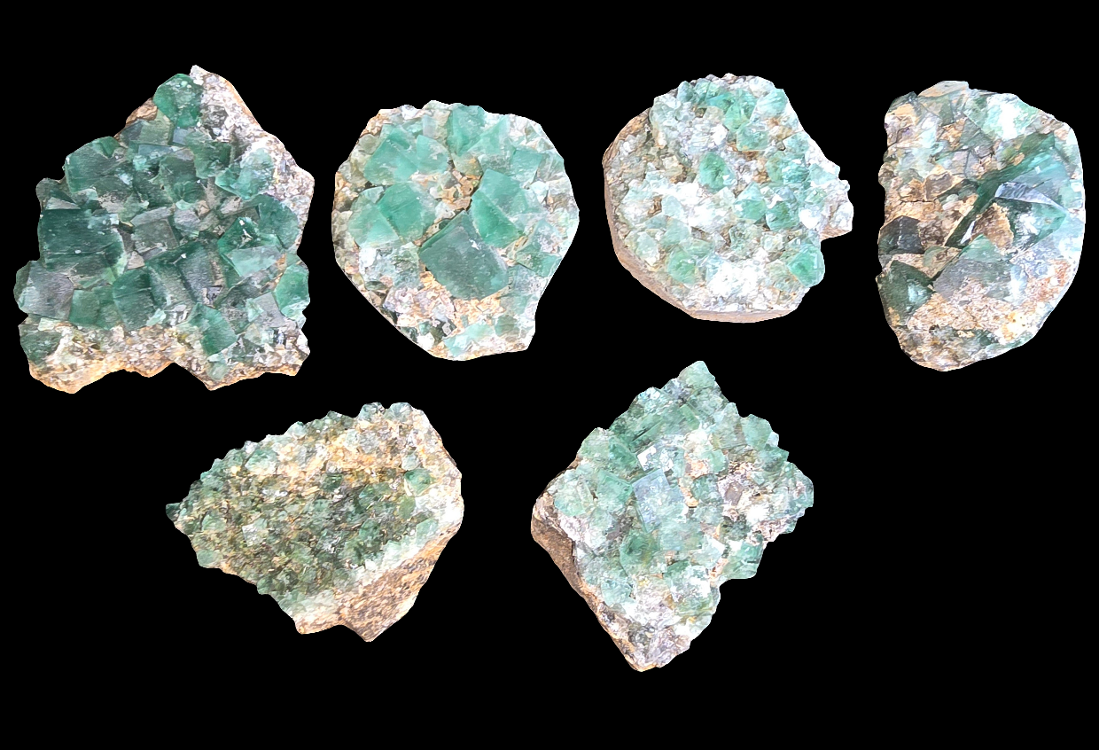 Fluorite clusters